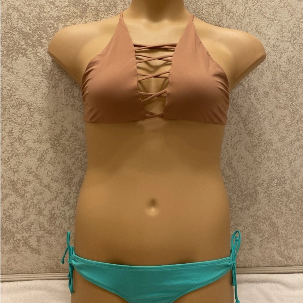 Dippin' Daisy's Milk Chocolate & Seafoam Bikini